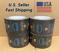 4 ROLLS 3 Inch X 164 Ft Kraft Tape Amazon Prime Self Adhesive Ships From USA picture