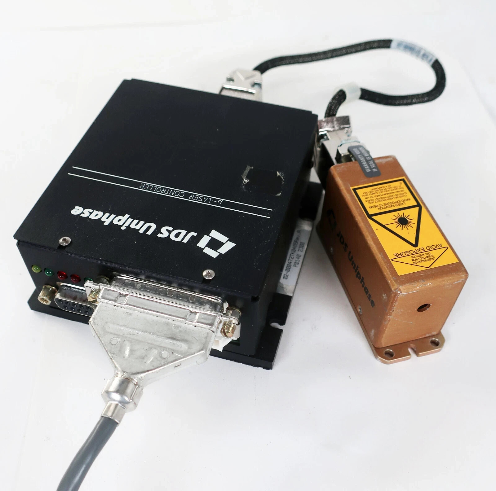 JDS Uniphase 4602-010-0485 µGreen-SLM Laser with 4802-0485 µ-Laser Controller