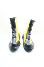 Honeywell 31924 Servus Yellow Rubber Dielectric Boots 4 Buckle Size 11 picture