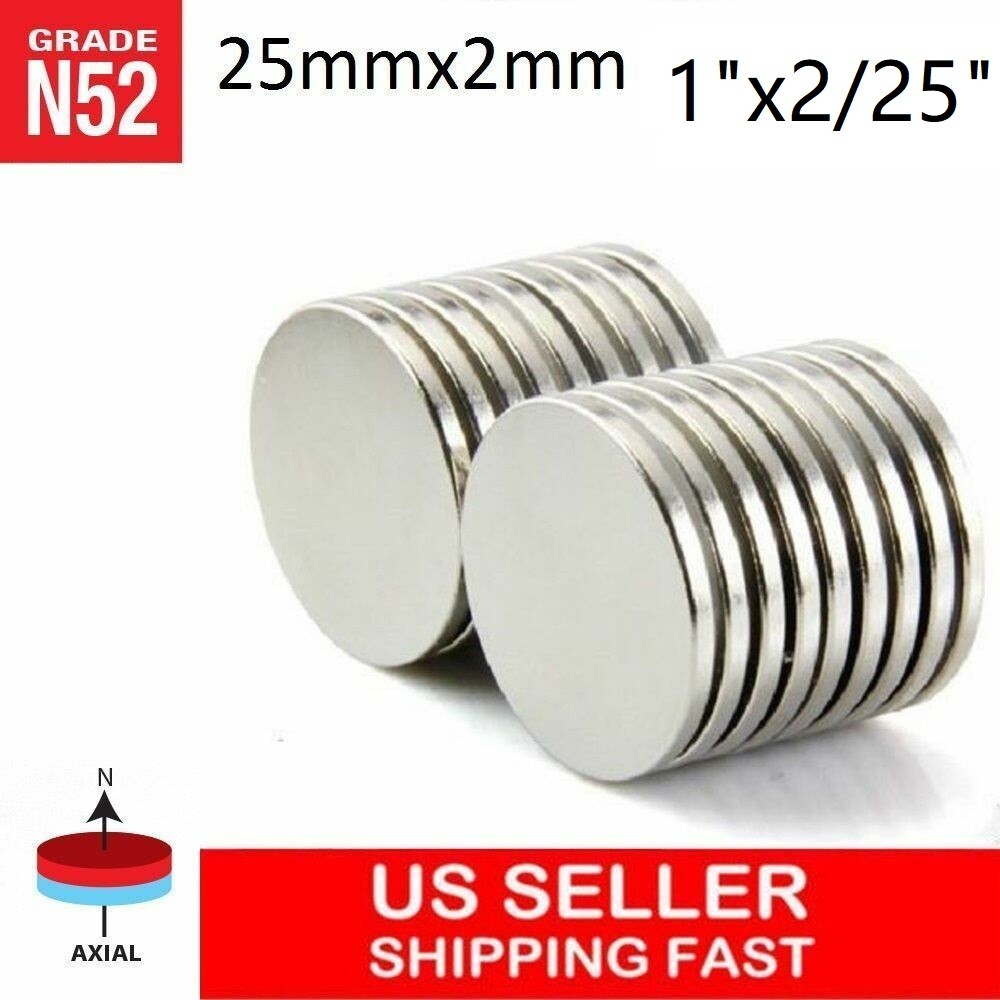 10 25 50 100pc 25mm x 2mm 1\