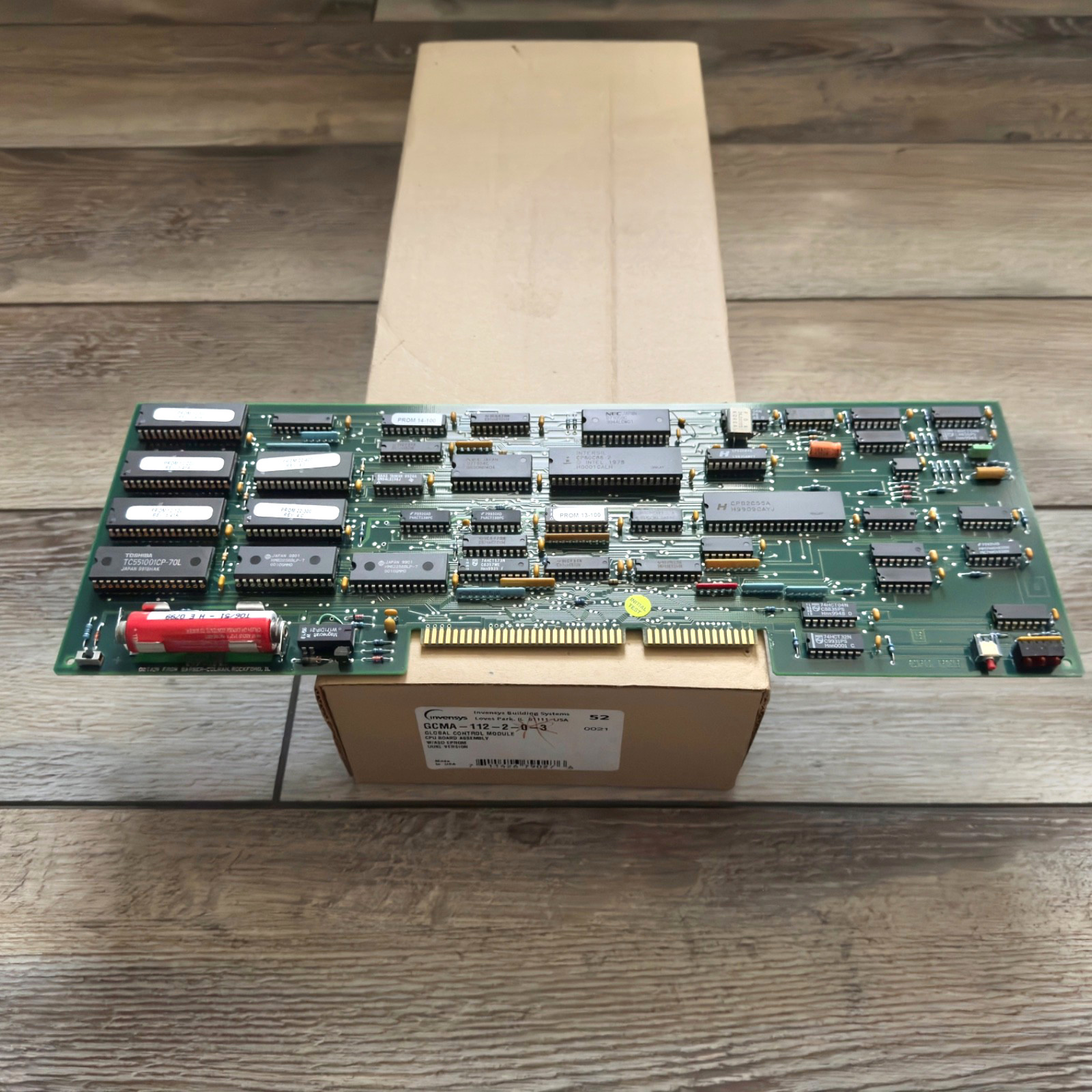 Barber Colman Invensys Smoke Control System Circuit Board GCMA-112-2-0-3 New Barber Colman Invensys Smoke Control System Circuit Board GCMA-112-2-0-3 New