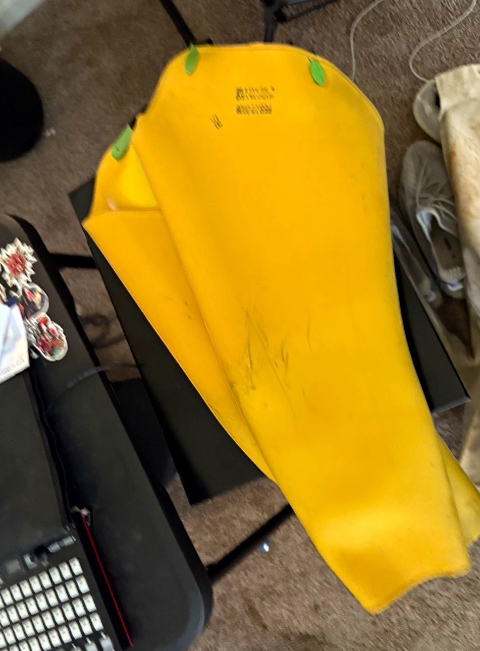 Salisbury by Honeywell Large Yellow Rubber Sleeve Salisbury by Honeywell Large Yellow Rubber Sleeve