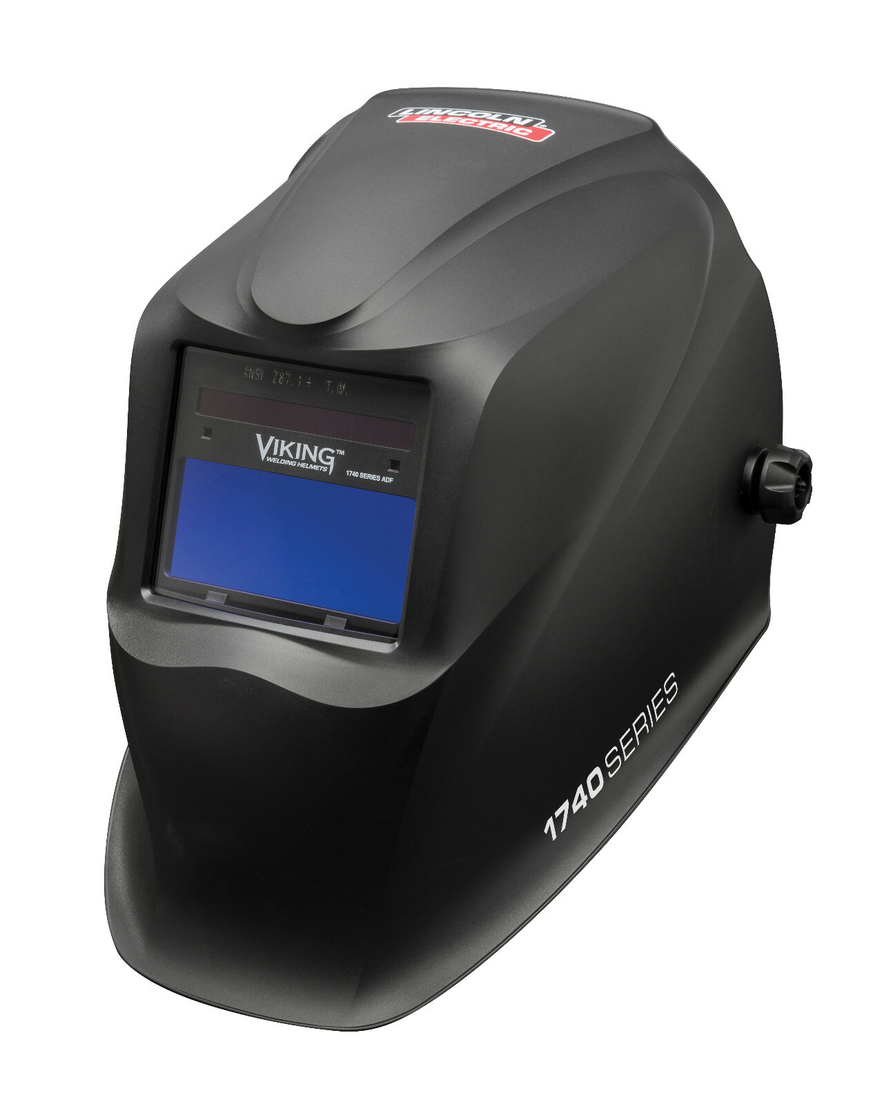 Lincoln Viking Black 1740 Variable Shade Auto Darkening Welding Helmet K3282-4 Lincoln Viking Black 1740 Variable Shade Auto Darkening Welding Helmet K3282-4