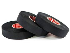 3 x TESA 51036 Adhesive Cloth Fabric Exterior Harness Tape High Temp 19mm x 25m picture