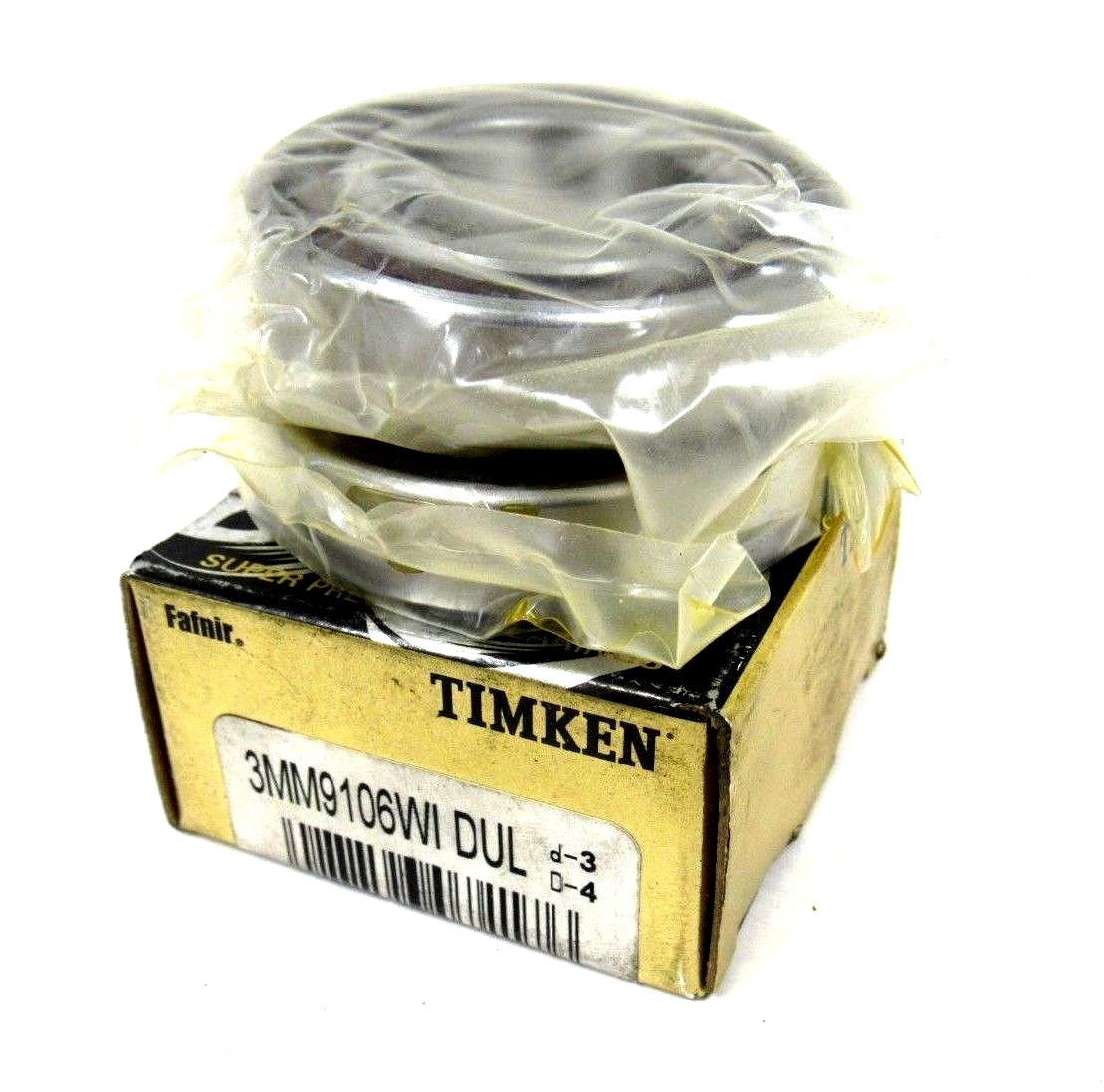 NEW TIMKEN FAFNIR 3MM9106WI DUL SUPER PRECISION BEARING SET 3MM9106WIDUL NEW TIMKEN FAFNIR 3MM9106WI DUL SUPER PRECISION BEARING SET 3MM9106WIDUL