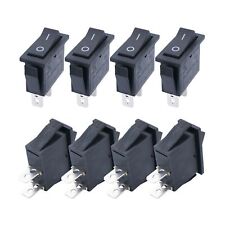 TWTADE / 8Pcs Black On/Off SPST 2 Pin 2 Position Mini Boat Rocker Switch Car ... picture