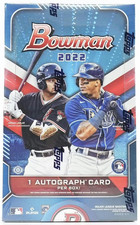 2022 Bowman Baseball Factory Sealed Hobby Box picture