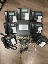 ESI-50 COMMUNICATION SERVER PBX With Power Supply with 7 48 BUTTON PHONES picture