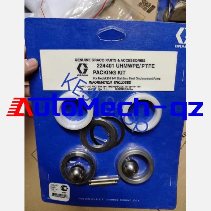 1PCS NEW GRACO 224401 Repair kit Fast Shipping DHL/FedEx 1PCS NEW GRACO 224401 Repair kit Fast Shipping DHL/FedEx