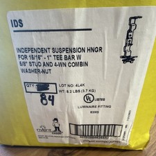 nVent CADDY IDS Independent Suspension Hanger 15/16-1in Tee Bar, 84 Pack picture