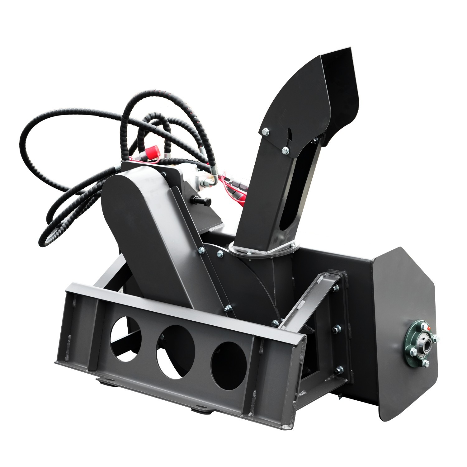 Snow Blower Attachment for Mini Skid Steer Loaders | HUAYEE HYS07 Snow Blower Attachment for Mini Skid Steer Loaders | HUAYEE HYS07