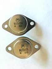 10 Pairs   MJ15024 NPN  MJ15025 PNP Audio Power 16A 250V    G2U picture