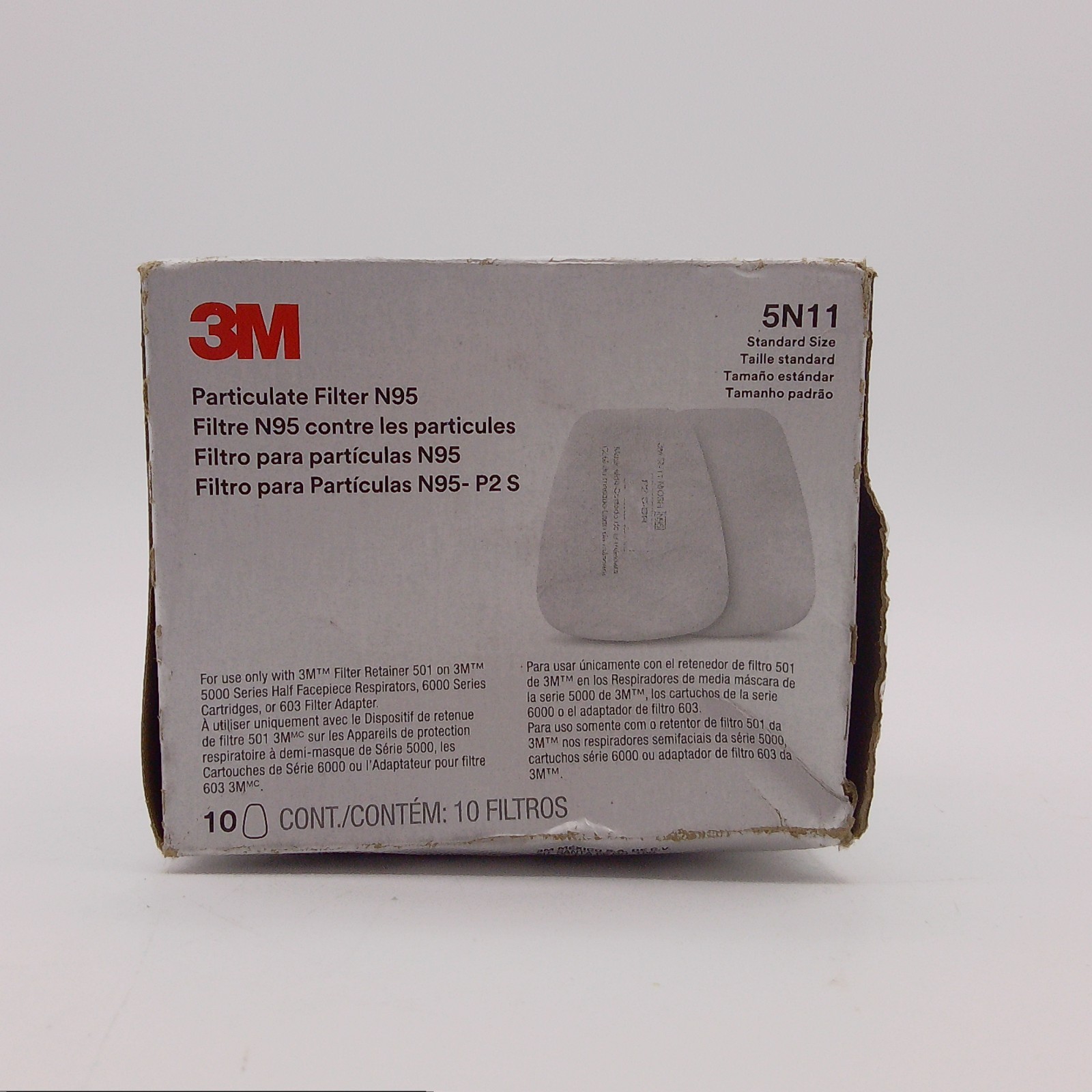 3M 5N11 N95 Particulate Respirator Pre-Filters 10 Pack 5000 6000 Series 3M 5N11 N95 Particulate Respirator Pre-Filters 10 Pack 5000 6000 Series