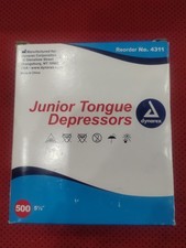 Dynarex 4311 Junior Tongue Depressors 5.5