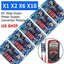 Buck Step-down LM2596 Power Converter Module DC 4.0~40 to 1.3-37V LED Voltmeter picture