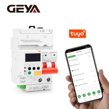 GEYA TUYA 29 function WIFI MCB 2/4P 100A Smart Circuit Breaker Reclosing Switch picture