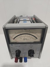 Vintage Hewlett Packard HP 427A Voltmeter Multimeter Lab Test Gear Powers On picture