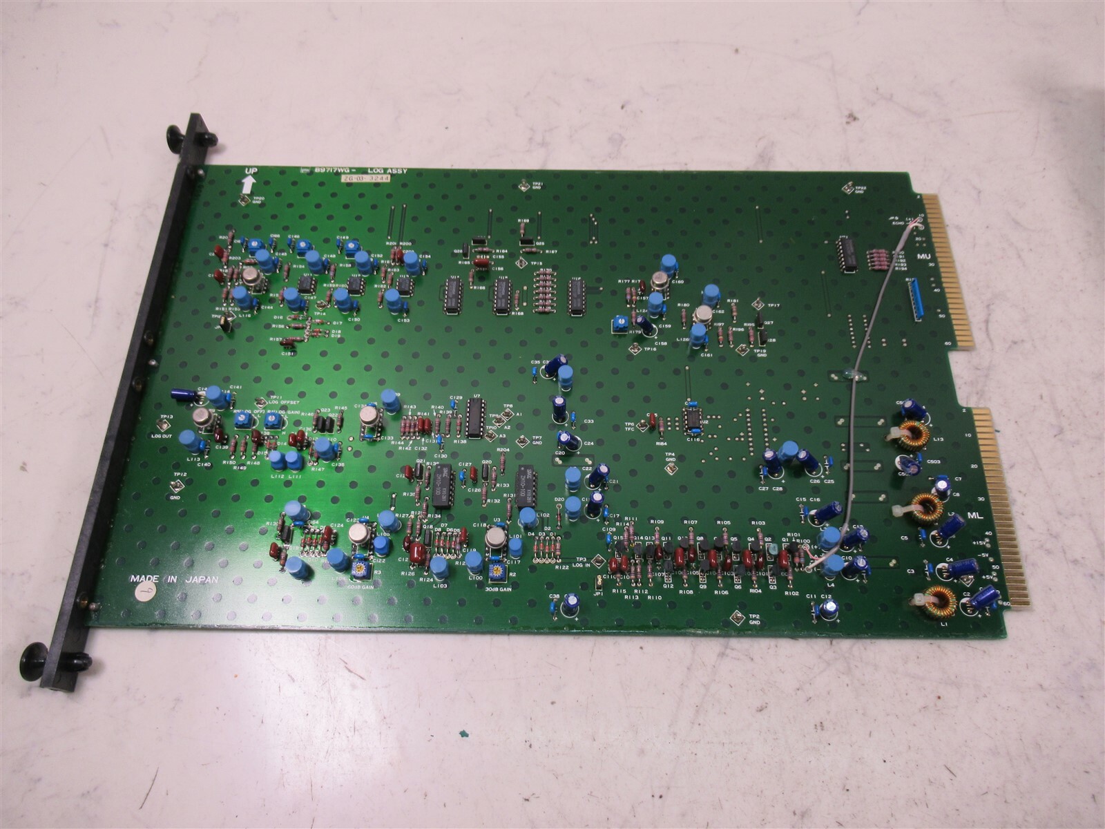 General Electric GE RT 2800 Ultrasound Machine Circuit Board YMS B9717WGZG033244 General Electric GE RT 2800 Ultrasound Machine Circuit Board YMS B9717WGZG033244