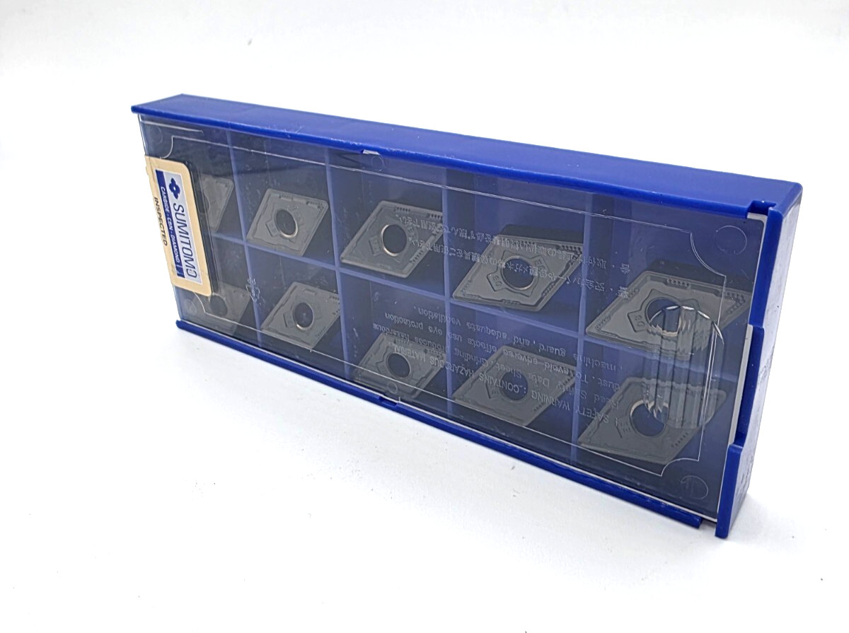 Sumitomo Turning Insert: DNMG432EEG AC5015S For Stainless Steel (pack of 10) Sumitomo Turning Insert: DNMG432EEG AC5015S For Stainless Steel (pack of 10)