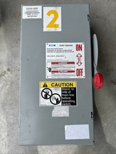 Eaton DH363FGK Heavy Duty Safety Switch 100 Amp 3 Pole 600 Vac picture