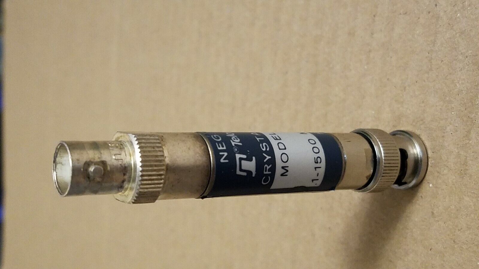Telonic Altair 8551 Neg Crystal Detector 100KHz-1.5GHz BNC(m-f) RF Microwave