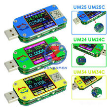 UM24 UM24C UM25 UM25C UM34 UM34C Color LCD Type-C Voltmeter Ammeter Power Tester picture