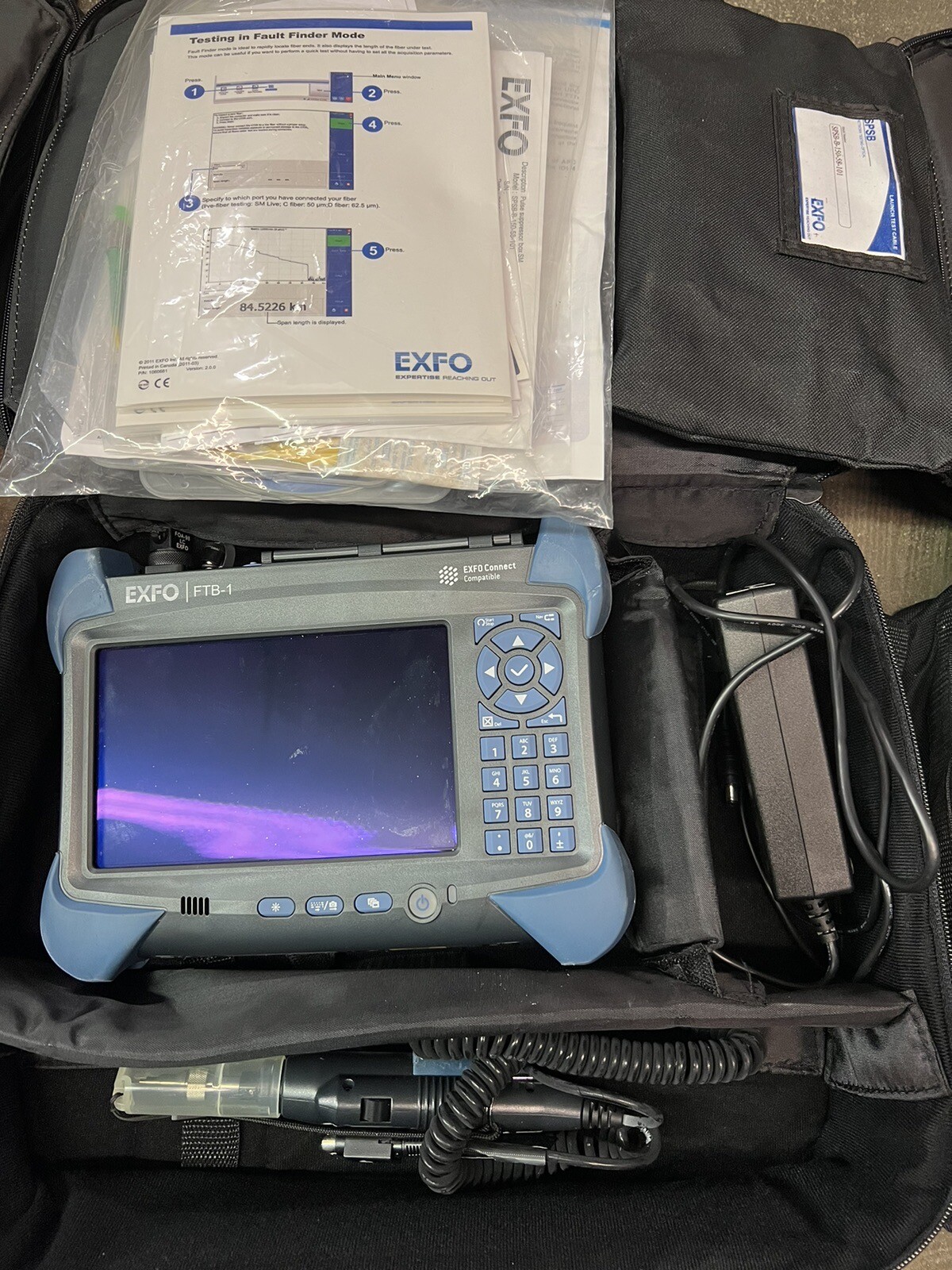 Exfo FTB-1-S2-8G,iOLM W/FTB-720-23B-EA