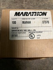 Split Bolt Connector Marathon 8SOL - 4SOL p/n MAR4H UL Listed  100 pcs/Box picture