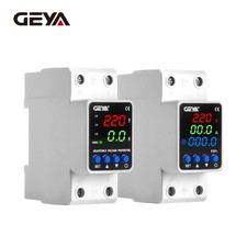 GEYA Digital Display Voltage Current KWH Protector Protect 2P 40/63/80A 220 GPS6 picture