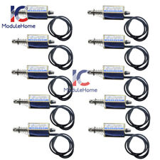 10PCS JF-0530B DC12V 300mA 5N/10mm Precise Pull-Push-Type Solenoid Electromagnet picture