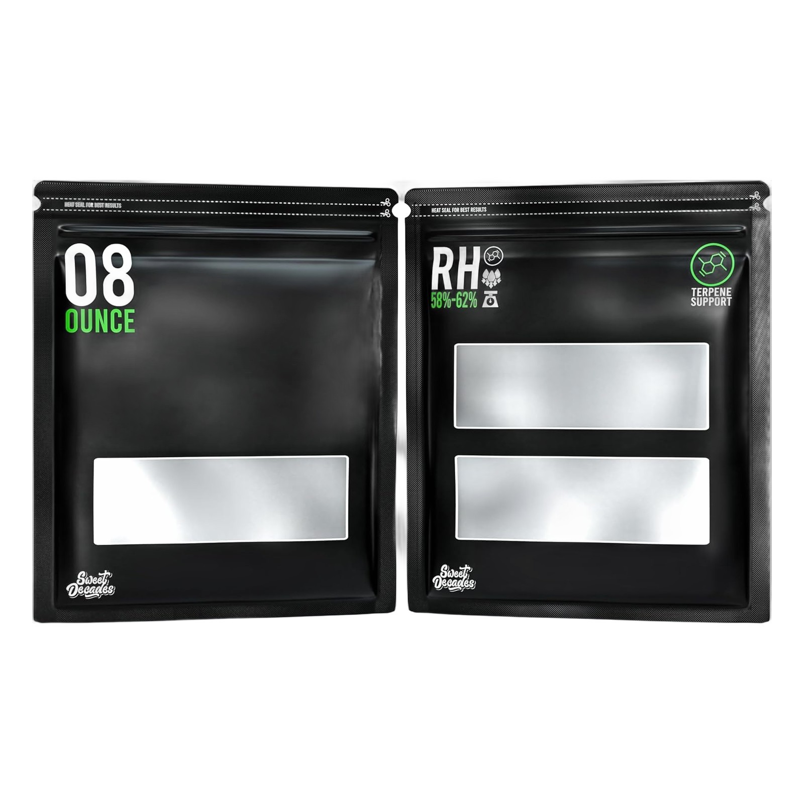 15 Pack - 1/2 Pound Terpene Curing Bags 58%-62% Humidity Control - Lock & Seal 15 Pack - 1/2 Pound Terpene Curing Bags 58%-62% Humidity Control - Lock & Seal
