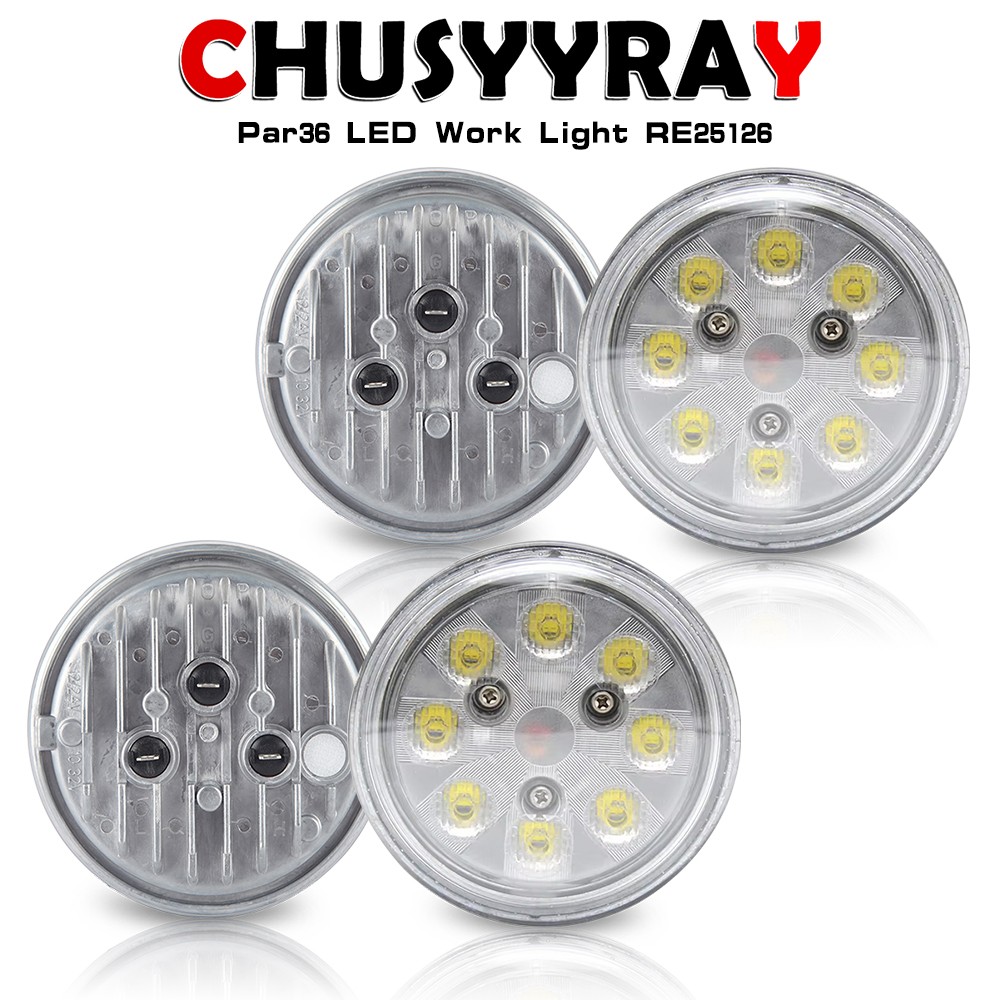 4x LED Work Lights Bulbs For Deere 30 Series tractors: 4030 4230 4430 4630 4x LED Work Lights Bulbs For Deere 30 Series tractors: 4030 4230 4430 4630