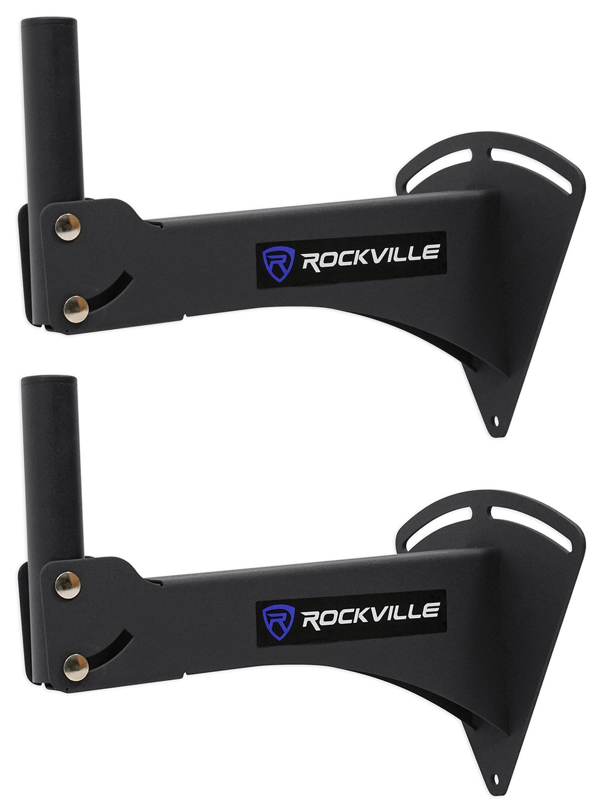(2) Rockville RPW20 Wall Mount PA Speaker Brackets For Restaurant/Office/Bar (2) Rockville RPW20 Wall Mount PA Speaker Brackets For Restaurant/Office/Bar