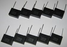 10 X Panasonic 0.68 uF Capacitor - 275 VAC - Radial Metalized Polyester Caps picture