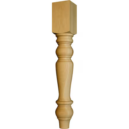 OSBORNE WOOD PRODUCTS 1709HM 35 1/2 x 5 Massive Wilmington Island Leg in Hard OSBORNE WOOD PRODUCTS 1709HM 35 1/2 x 5 Massive Wilmington Island Leg in Hard
