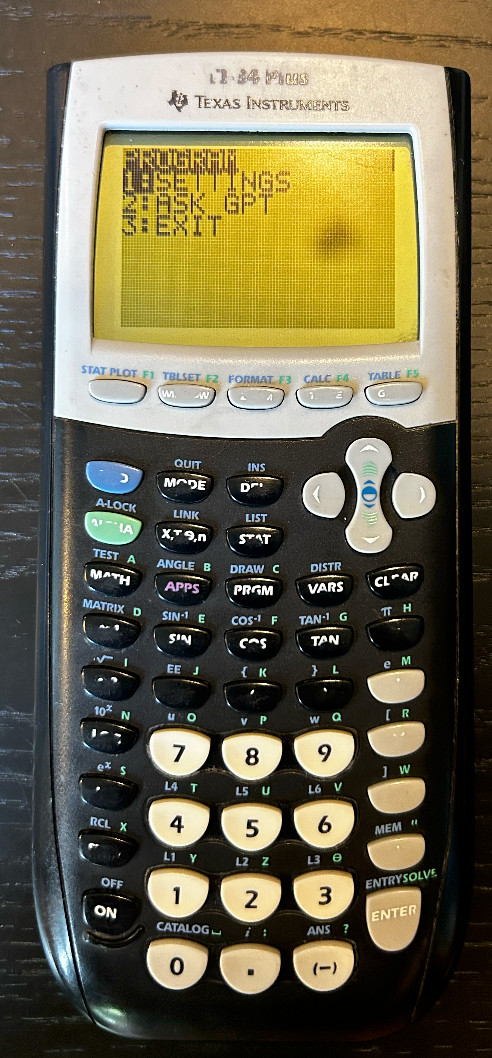 Calculator W/ ChatGPT + WiFi