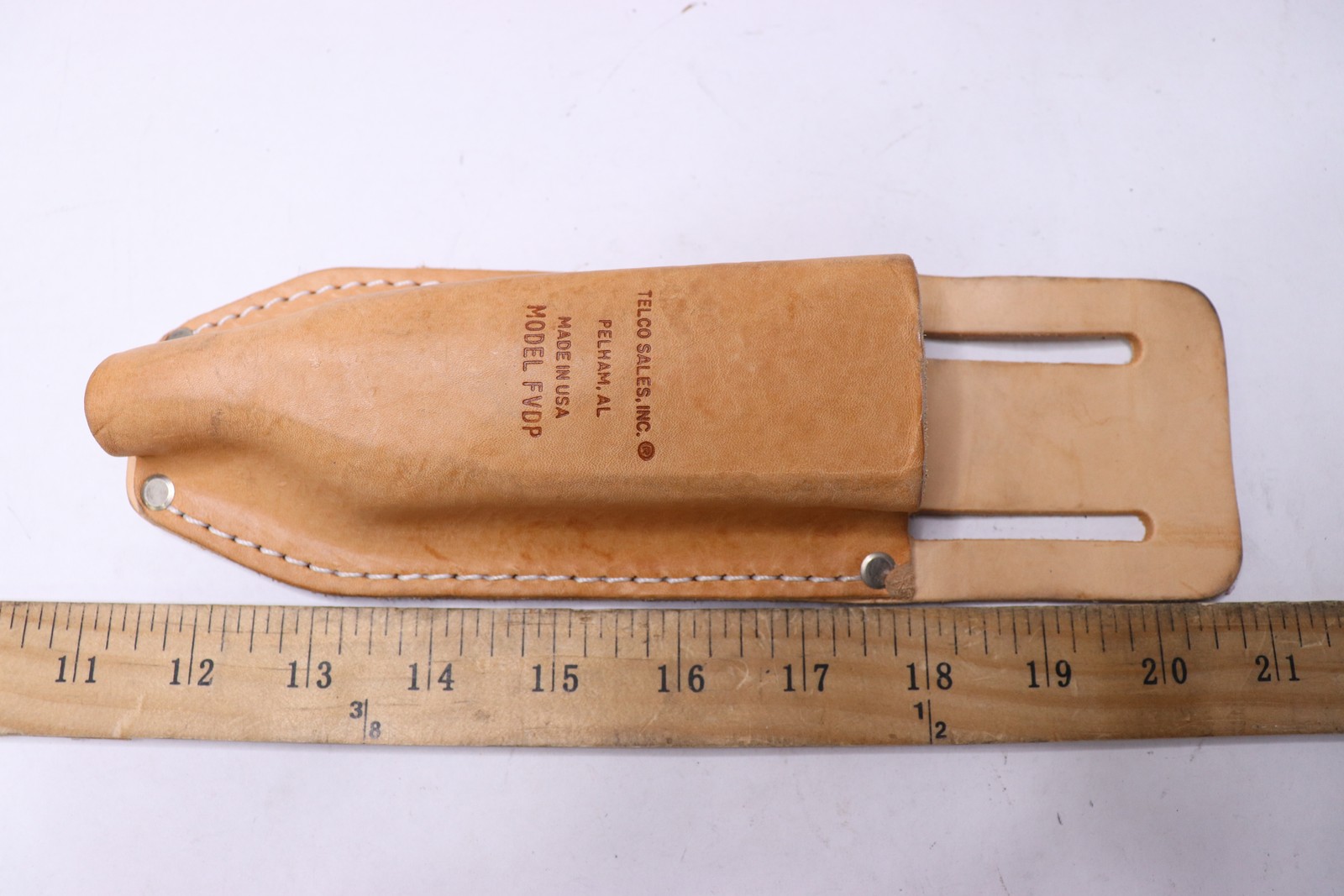 Telco Sales Foreign Voltage Detector (FVD) w/ Leather Pouch - Pouch Only Telco Sales Foreign Voltage Detector (FVD) w/ Leather Pouch - Pouch Only