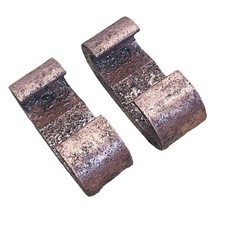 LOT OF 2 BURNDY YGHC29C26 COMPRESSION CRIMP C GROUNDING CONNECTOR picture