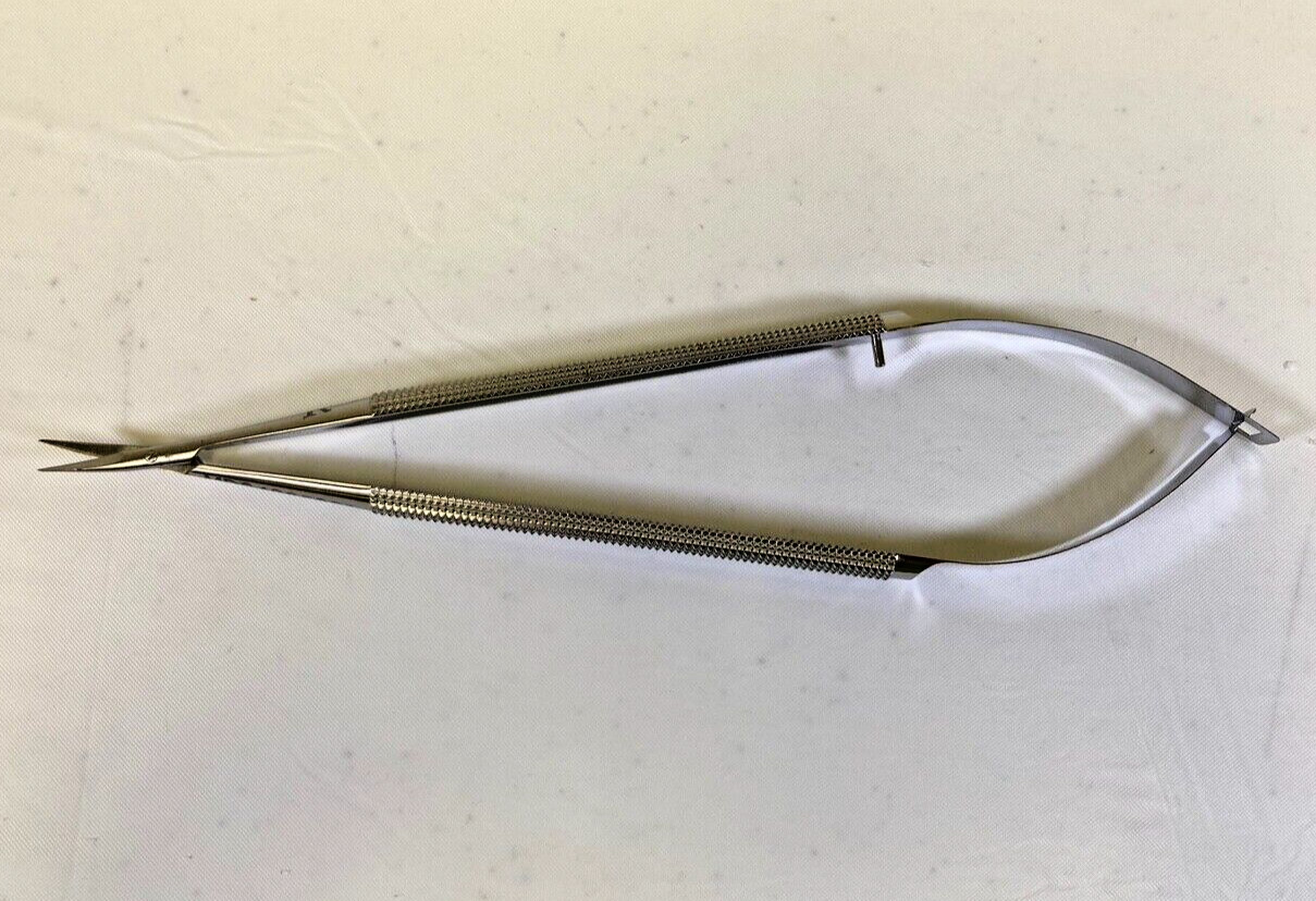 Konig Medline MDS4285031 Rhoton Curved Blade Microscissors 7 Konig Medline MDS4285031 Rhoton Curved Blade Microscissors 7