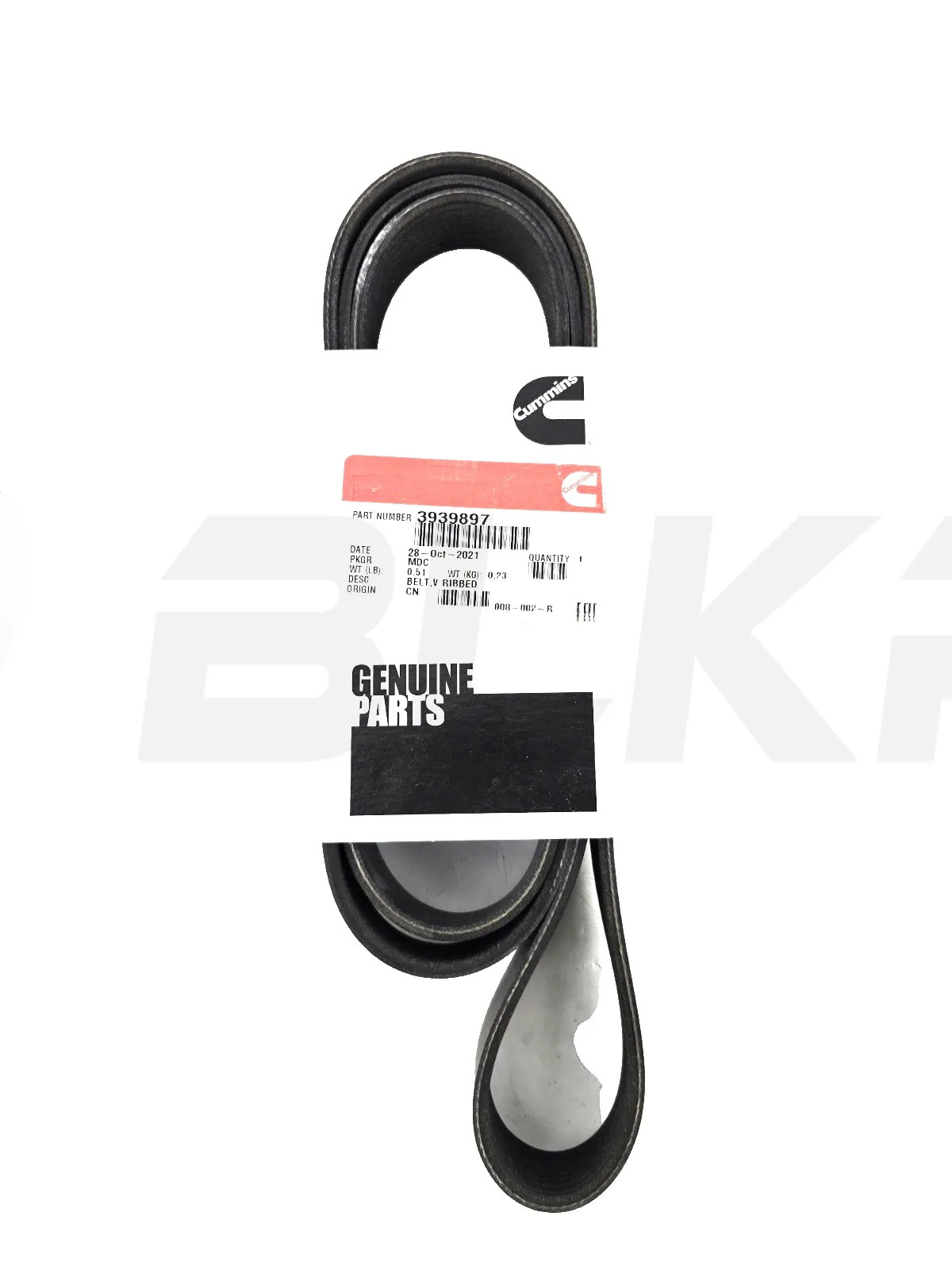 Fan Belt Water Driver Belt For Cummins 217638 6PK1107 3019406 30207303043652 Fan Belt Water Driver Belt For Cummins 217638 6PK1107 3019406 30207303043652