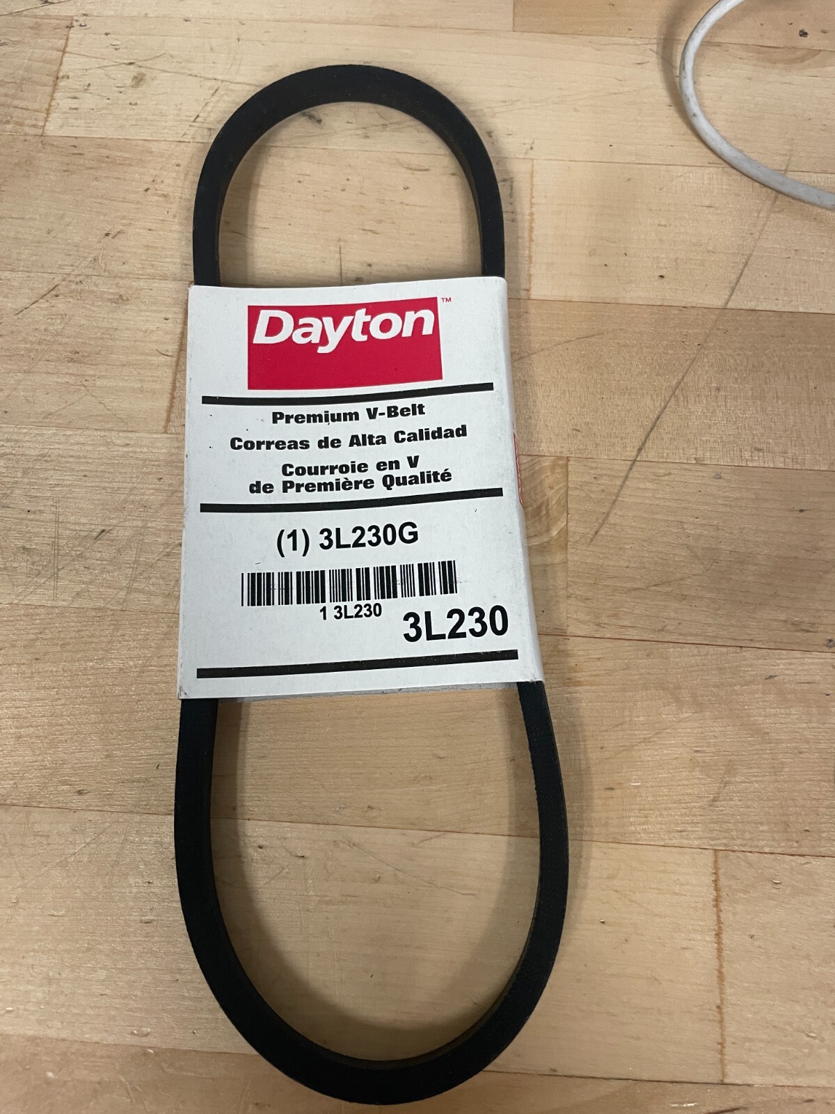 Dayton Premium V-Belt 3L230G *