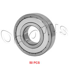50 Pcs Premium 6905 ZZ ABEC3 Metal Shields Deep Groove Ball Bearing 25x42x9mm picture