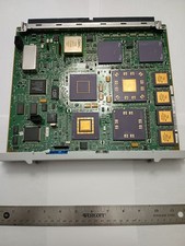 Vintage  Board with 10 IC CPU's for Gold Recovery Scrap or Collectable picture