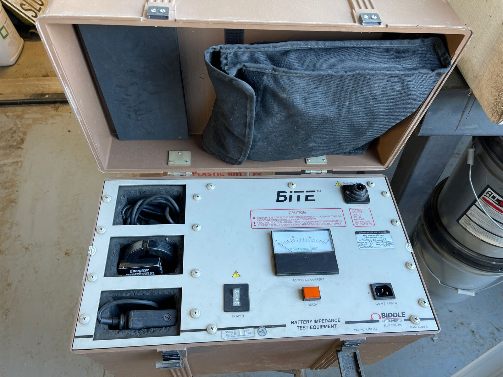Biddle Bite 246001 Battery impedance Test equipment set 