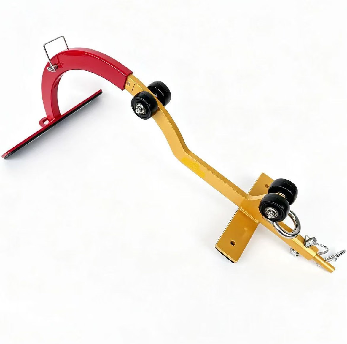 Roof Anchor Hook FMU Hook Ridge Peak Anchor w/ Wheels First Man Up Last Man Down