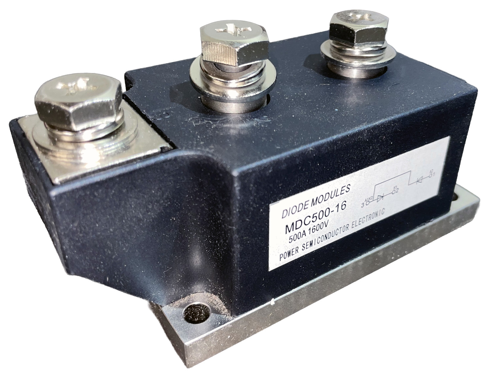 MDC500-16 Power Diode Module – 500A 1600V – High Current Industrial Rectifier MDC500-16 Power Diode Module – 500A 1600V – High Current Industrial Rectifier