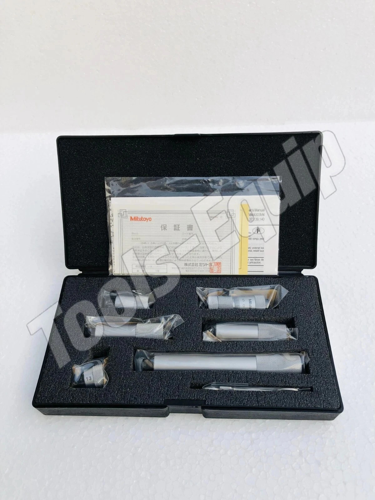 Mitutoyo 137-202 Tubular Vernier Insider Micrometer 50-300 MM #Made In Japan Mitutoyo 137-202 Tubular Vernier Insider Micrometer 50-300 MM #Made In Japan