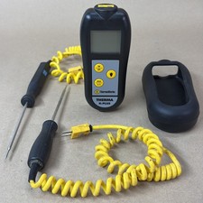 ThermoWorks Therma K-Plus Thermocouple Thermometer 221-051 2 Probes Tested Works picture
