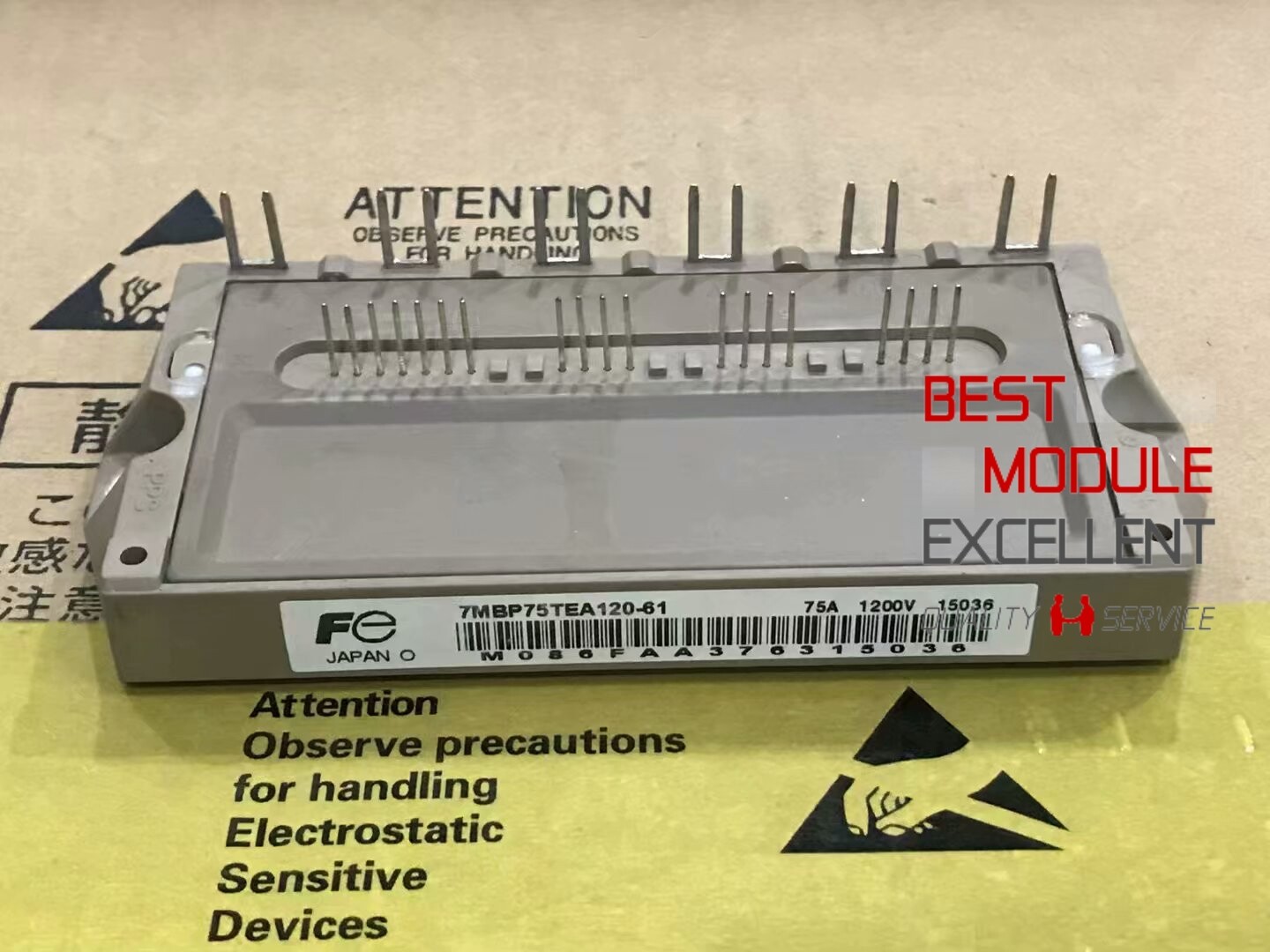 1PCS FUJI 7MBP75TEA120-61 power supply module NEW 100% Quality Assurance