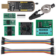 EEPROM BIOS USB Programmer CH341A + SOIC8 SOP8 Test Clip + 1.8V Adapter + SOIC8 picture